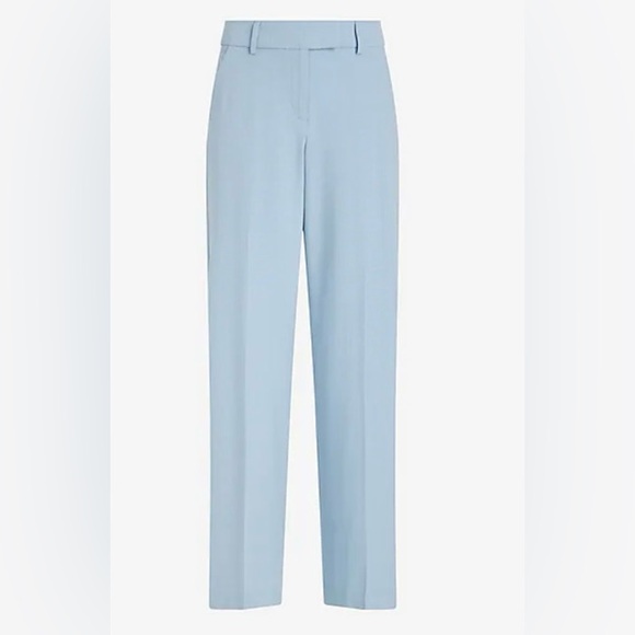 EXPRESS Editor Mid Rise Pinstripe Relaxed Trouser -NWT - Picture 5 of 5
